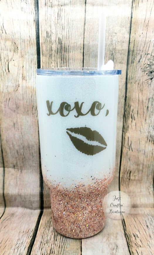 Glitter Tumbler  Glitter tumbler cups, Glitter tumbler, Custom