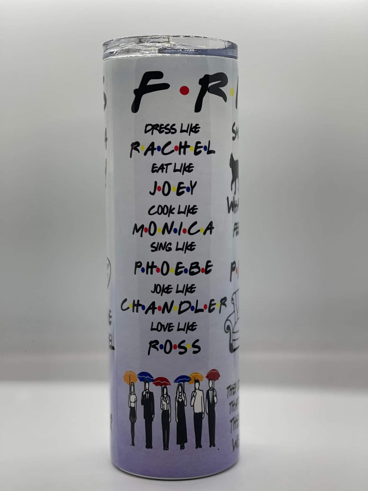 Fun Collage Tumbler For Friend // Custom Sublimated Tumbler