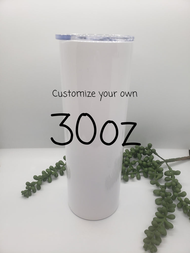 You Customize It // Sublimated Tumblers // Image Custom Request