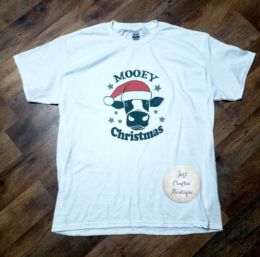 Mooey Christmas Shirt // Unisex Christmas Shirt // Adult Shirt