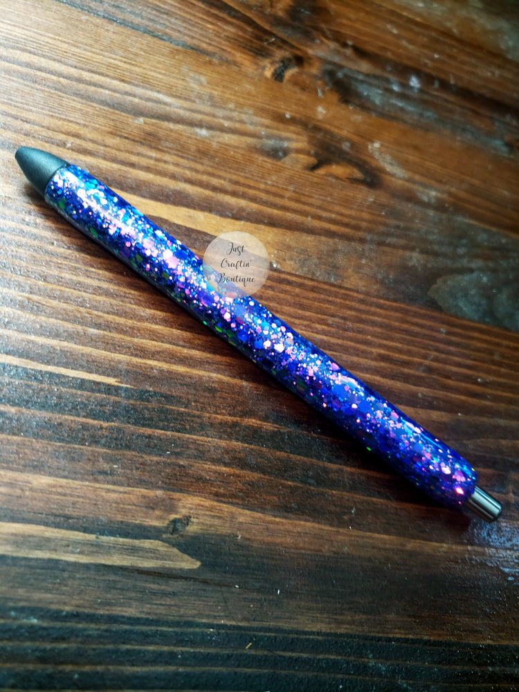 Glitter Pens / Chunky Glitter // Custom One Color With Name // Sealed Glitter Pens