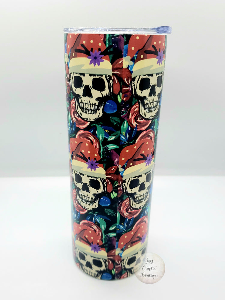 Ready To Go / Holly But Not Jolly / Glow In The Dark Sublimated Tumbler // 20oz