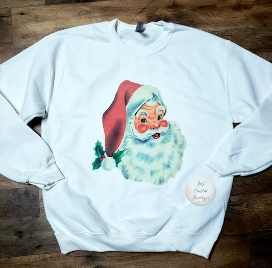 Ready To Go / Vintage Santa Sweatshirt
