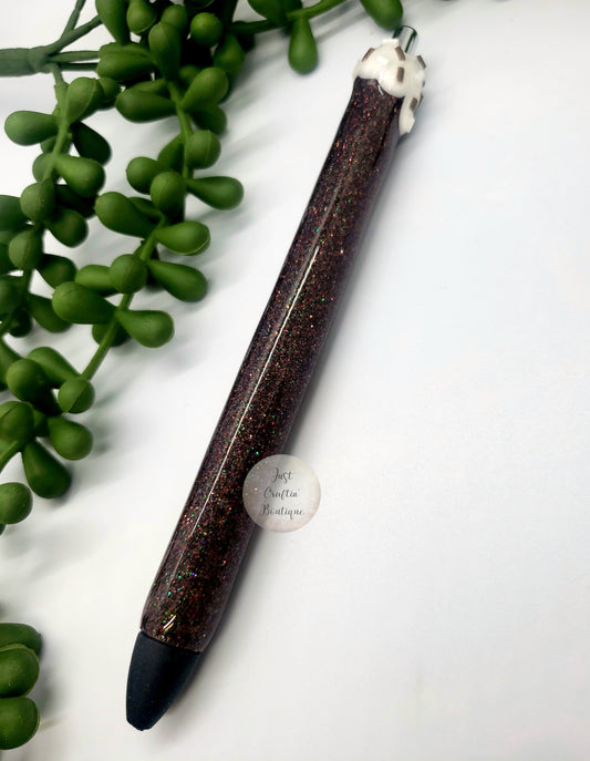 Hot Chocolate Marshmallow Drip Pen // Sealed Glitter Drip Pens