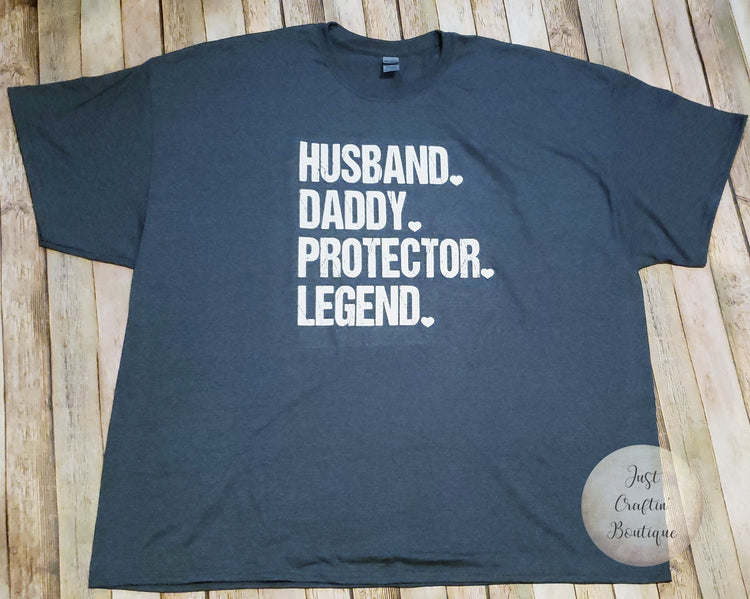 Papa. The Man. The Myth. The Legend. // Custom Father's Day Shirt // Custom Man Shirt